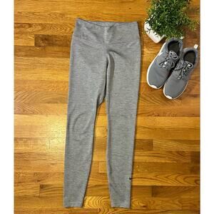 Nike Dri Fit Heathered Gray High Rise Pocket Athletic Yoga Leggings Womens Small